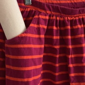 Lands end girls skirt w shorts XL